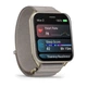 Смарт-часы Garmin Venu X1 Soft Gold Titanium with French Grey Nylon (010-02980-33) - изображение 2