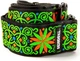 Гитарный ремень Dunlop Jimi Hendrix Blacklight Fillmore Green Strap - изображение 1