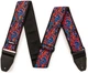 Гитарный ремень Dunlop Jimi Hendrix Blacklight Love Drops Pink Strap - изображение 2