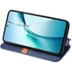 Чохол Deexe Rhombus Wallet для Motorola Edge 70 Fusion - Blue - зображення 4