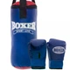 Набор боксерский детский Boxer (груша и перчатки) Черно-синий - изображение 1
