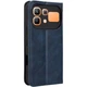 Чехол-книжка Deexe Retro Style для Infinix Note 60 / 60 Pro - Blue - изображение 6