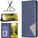 Чохол-книжка з кишеньками UniCase Geometric Pattern для Motorola Edge 70 Fusion - Blue - зображення 4