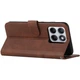 Чохол-книжка з застібкою UniCase Jet Cover для Motorola Edge 70 Fusion - Brown - зображення 3