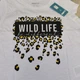 Футболка для девочки Pepperts белая Wild Life, размер 122-128 - изображение 5