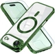 Чохол Wave Premium Metal Shining case with MagSafe (TPU) для Apple iPhone 17 Air 6.5" Green - зображення 1