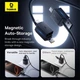 Кабель Baseus Versatile 4 in 1 Type-C+USB to Type-C+Lightning 60W 1m (White) P10383000211-00 - зображення 4