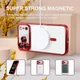 Чохол Wave Premium Metal Shining case with MagSafe (TPU) для Apple iPhone 17 Pro Max 6.9” Red - изображение 2
