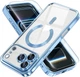 Чохол Wave Premium Metal Shining case with MagSafe (TPU) для Apple iPhone 17 Pro Max 6.9” Light Blue - зображення 1