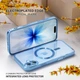 Чохол Wave Premium Metal Shining case with MagSafe (TPU) для Apple iPhone 17 6.3" Light Blue - зображення 3