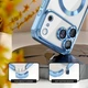Чохол Wave Premium Metal Shining case with MagSafe (TPU) для Apple iPhone 17 Pro Max 6.9” Light Blue - зображення 2