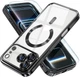 Чохол Wave Premium Metal Shining case with MagSafe (TPU) для Apple iPhone 17 Pro Max 6.9” Black - зображення 1