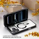 Чохол Wave Premium Metal Shining case with MagSafe (TPU) для Apple iPhone 17 Pro Max 6.9” Black - зображення 4
