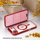 Чохол Wave Premium Metal Shining case with MagSafe (TPU) для Apple iPhone 17 Air 6.5" Red - зображення 2