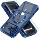 Чохол Wave Premium Metal Shining case with MagSafe (TPU) для Apple iPhone 17 Pro Max 6.9” Midnight Blue - зображення 1