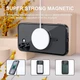 Чохол Wave Premium Metal Shining case with MagSafe (TPU) для Apple iPhone 17 6.3" Black - изображение 3