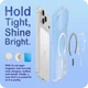 Чохол з Блискітками Griply Glitter with MagSafe iPhone 17 Pro Max Transparent - зображення 6