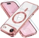 Чохол Wave Premium Metal Shining case with MagSafe (TPU) для Apple iPhone 17 Air 6.5" Pink - зображення 1