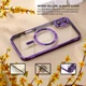 Чохол Wave Premium Metal Shining case with MagSafe (TPU) для Apple iPhone 17 6.3" Deep Purple - зображення 6