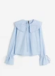 Рубашка H&M 12556 Синій з білим M (1208) - зображення 3
