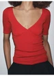 Футболка Zara 13229 Червоний S (3641) - изображение 1