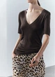 Футболка Zara 12792 Коричневий S (0417) - зображення 1