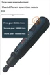 Аккумуляторный мини гравер LongSA 3.6V (USB, 5000–15000 об/мин, с насадками, роторный мотор) - изображение 8