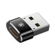 Адаптер Baseus USB-C to USB-A Black (CAAOTG-01) - изображение 3