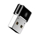 Адаптер Baseus USB-C to USB-A Black (CAAOTG-01) - изображение 6