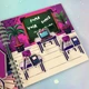 Альбом на липучках книга з наліпками Монстер Хай Monster High - зображення 10