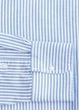 Рубашка H&M 12534 Синій з білим L (0925) - зображення 4