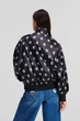 Жіноча чорна вітровка з візерунком Karl Lagerfeld x Darcel Disappoints Karl Lagerfeld S 241W1460 - изображение 3