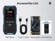 Детектор электромагнитного излучения 4 в 1 (Electro Magnetic Radiantion Temp) FNIRSI ERD-10 1000mAh (44379) - изображение 9