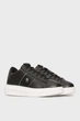 Чоловічі чорні шкіряні снікерси KAPRI MENS Karl Lagerfeld 41 KL52534A - зображення 3