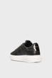 Чоловічі чорні шкіряні снікерси KAPRI MENS Karl Lagerfeld 41 KL52534A - зображення 5
