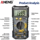 Мультиметр цифровой ANENG SZ304 AC/DC LCD Display Red (44383) - изображение 10