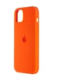 Чохол силіконовий Silicone Case Full Size для iPhone 11 Pro з мікрофіброю всередині колір 49.Papaya - зображення 2
