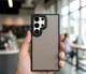 Чехол TPU+PC Space II для Xiaomi Poco M6 Pro 4G противоударный черный с защитой камеры - изображение 5
