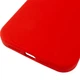 Чехол силиконовый Silicone Case Full Size для iPhone 11 Pro с микрофиброй внутри красный 37.Rose Red - зображення 3