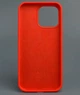 Чехол силиконовый Silicone Case Full Size для iPhone 11 Pro с микрофиброй внутри красный 37.Rose Red - зображення 9