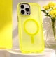 Чехол TPU Lollipop с MagSafe для iPhone 13 желтый противоударный с защитой камеры - зображення 5
