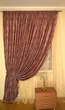 Штора бородовая, ажурная. Ширина шторы 1,50 м, высота 2,40 м (JN - 384-63) - изображение 1