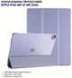 Чехол для планшета BeCover Tri Fold Hard для Apple iPad Air 13" M4 2026 Purple (BC_715336) - изображение 4