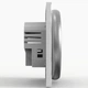 Терморегулятор Wi-Fi для теплої підлоги IN-THERM PWT 601 білий, сенсорний, програмований - зображення 4