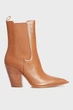 Жіночі руді шкіряні ковбойки LENI BOOTIE Michael Kors 37 40T4LNHE5L - изображение 1