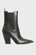 Жіночі чорні шкіряні ковбойки LENI BOOTIE Michael Kors 37 40T4LNHE5L - зображення 1