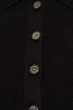 Жіночий чорний кардиган FITTED RIBED LS BUTTON UP Michael Kors S MR56135GW2 - изображение 5