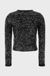 Жіночий чорний кардиган SEQUIN PKT SNAP JKT Michael Kors S MF460Z6F5L - изображение 7