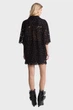 Жіноча чорна блуза STUDDED FLORAL LACE SHIRT Michael Kors M MS540SXGTA - изображение 4