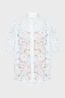 Жіноча біла блуза STUDDED FLORAL LACE SHIRT Michael Kors M MS540SXGTA - изображение 4